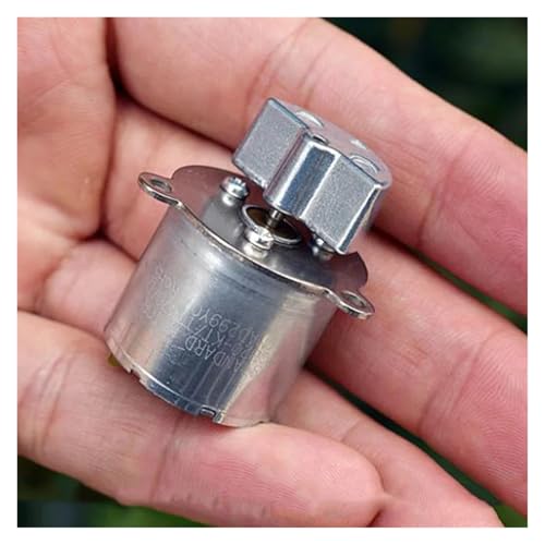 QASVOU 3/5/10 STÜCKE Mini 320 Vibrationsmotor mit Vibrationsrad DC 6 V-9 V Vibrator Kohlebürstenmotor Massagegerät Spielzeug Spielgriff Vibrationsmotor(10PCS) von QASVOU