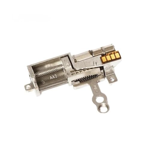 QASVOU 3/5/10 Stück 2-Phasen-4-Draht-Mikro-Tiny-5-mm-Präzisions-Planetengetriebe-Schrittmotor-Schrittmotor-Linearschraube Metallschieber DIY-Kamera(3PCS,Model A) von QASVOU