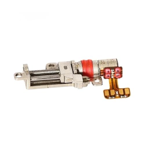 QASVOU 3/5/10 Stück 2-Phasen-4-Draht-Mikro-Tiny-5-mm-Präzisions-Planetengetriebe-Schrittmotor-Schrittmotor-Linearschraube Metallschieber DIY-Kamera(5PCS,Model B) von QASVOU