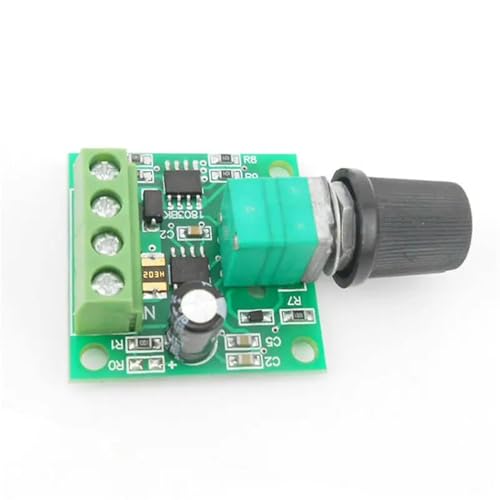 QASVOU 3/5/10 Stück 2A Micro PWM Motorpumpen-Drehzahlregler DC 1,8 V-15 V 3 V 5 V 6 V 9 V 12 V Schalter LED-Dimmer Niederspannungsregler EIN/Aus(3PCS) von QASVOU