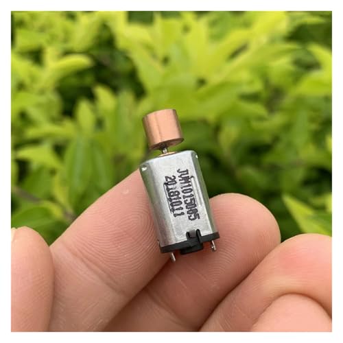 QASVOU 3/5/10 Stück DC 1,2 V-2,4 V M20 Vibrationsmotor 5 * 10 * 15 MM Mini-Vibrationsmotor for Starkes Massagegerät mit Vibrator mit exzentrischer Welle(5PCS) von QASVOU