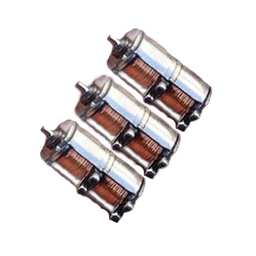 QASVOU 3/5/10 Stück Mikroschrittmotor DC 5 V Ultra-Mini-Elektro 2-Phasen 4-Draht 4,5 MM 4,9 MM Präzisions-Schrittmotor 4,5 mm * 8,6 mm(3PCS,A Type diameter4.5MM) von QASVOU