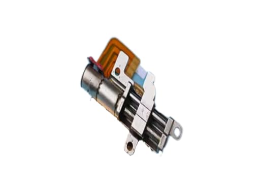 QASVOU 3/5/10 Stück Präzisions-Mini-5-MM-2-Phasen-4-Draht-Planetengetriebe-Schrittmotor Ganzmetallgetriebe Metall-Mikro-Gleitkugellager-Schraubenstange(10PCS) von QASVOU