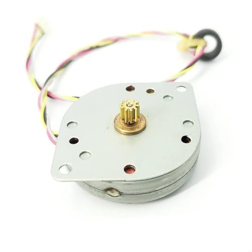 QASVOU 3/5/10 Stück Ultradünner 2-Phasen-4-Draht-Schrittmotor DC 12 V 44 mm elektrischer Schrittmotor 3,6 Grad for Präzisionsinstrumente und -geräte(3PCS) von QASVOU