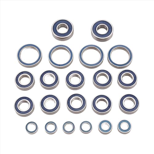 Für Arrma 1/8 Für Mojave 6S Für BLX 22-teiliges Dichtungslager-Kit RC-Auto-Upgrades Fernbedienungsauto-Ersatzteile RC Auto Kugellager kit Für Arrma 1/8 Für Mojave 6S Für BLX 22-teiliges Dichtungslager-Kit RC-Auto-Upgrades Fernbedienungsauto-Ersatzteile RC Auto Kugellager kit von QAWRYV