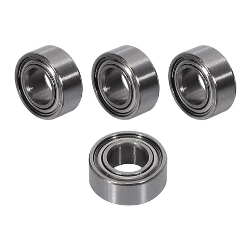 Für JLB Für Racing Für Cheetah 1/10 4 Pcs Kugellager 5X10X4MM BE002 Bürstenlose RC Auto Teile Zubehör Ersatz Teile RC Auto Kugellager kit von QAWRYV