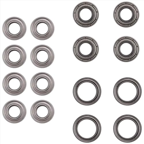 Für Tamiya Für TT02 TT-02D 1/10 16-teiliges Kugellagerset RC-Auto-Upgrade-Teile Zubehör Fernbedienung Auto-Ersatzteile RC Auto Kugellager kit Für Tamiya Für TT02 TT-02D 1/10 16-teiliges Kugellagerset RC-Auto-Upgrade-Teile Zubehör Fernbedienung Auto-Ersatzteile RC Auto Kugellager kit von QAWRYV