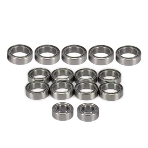 Für Traxxas Für LaTrax Für Teton 1/18 15-teiliges Metallkugellager-Kit RC-Auto-Upgrade-Teile Zubehör Ersatzteile RC Auto Kugellager kit Für Traxxas Für LaTrax Für Teton 1/18 15-teiliges Metallkugellager-Kit RC-Auto-Upgrade-Teile Zubehör Ersatzteile RC Auto Kugellager kit von QAWRYV