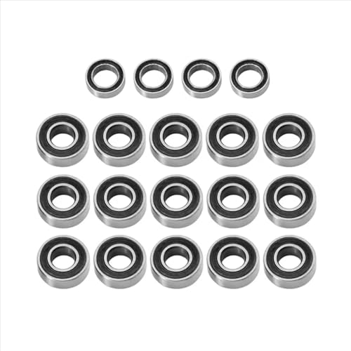 Für Traxxas Für Slash 2WD Für Bandit Für Stampede Für Rustler 2WD 1/10 19-teiliges Dichtungslager-Kit RC-Auto-Upgrade-Teile Zubehör RC Auto Kugellager kit Für Traxxas Für Slash 2WD Für Bandit Für Stampede Für Rustler 2WD 1/10 19-teiliges Dichtungslager-Kit RC-Auto-Upgrade-Teile Zubehör RC Auto Kugellager kit von QAWRYV
