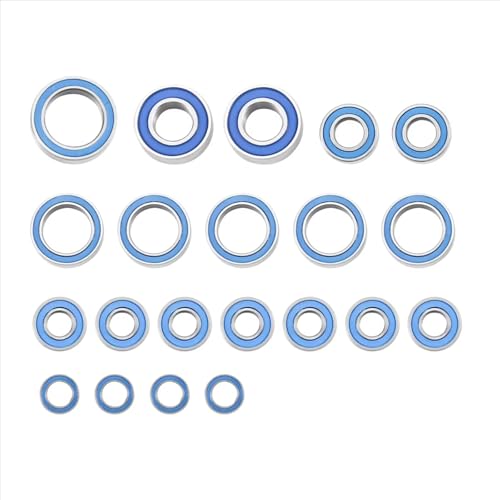 Für Traxxas Für Slash 4X4 Für VXL Für Rustler Für Stampede HQ727 Für Remo 1/10 21-teiliger Dichtungslagersatz RC-Auto-Upgrade-Teile Zubehör RC Auto Kugellager kit Für Traxxas Für Slash 4X4 Für VXL Für Rustler Für Stampede HQ727 Für Remo 1/10 21-teiliger Dichtungslagersatz RC-Auto-Upgrade-Teile Zubehör RC Auto Kugellager kit von QAWRYV