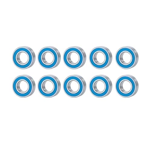 Für Traxxas Für Slash Für Stampede Für Rustler Für Bandit 2WD 1/10 10 Pcs Lager 5X11x4mm Kit RC Auto Ersatzteile Upgrade Zubehör RC Auto Kugellager kit(10Pcs) von QAWRYV