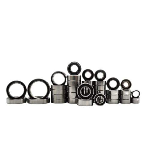 Für Traxxas Für TRX4 Für Defender Für Bronco Für Sport Für Blazer 1/10 RC-Auto 41-teiliges Komplettes Kugellager-Set Mit Schwarzer Gummidichtung Vorgefettet RC Auto Kugellager kit Für Traxxas Für TRX4 Für Defender Für Bronco Für Sport Für Blazer 1/10 RC-Auto 41-teiliges Komplettes Kugellager-Set Mit Schwarzer Gummidichtung Vorgefettet RC Auto Kugellager kit von QAWRYV