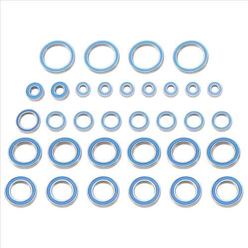 Für Traxxas Für X-Maxx 8S 1/5 33PCS Gummi Versiegelt Kugellager Kit RC Auto Upgrades Teile Zubehör Ersatz Teile RC Auto Kugellager kit Für Traxxas Für X-Maxx 8S 1/5 33PCS Gummi Versiegelt Kugellager Kit RC Auto Upgrades Teile Zubehör Ersatz Teile RC Auto Kugellager kit von QAWRYV