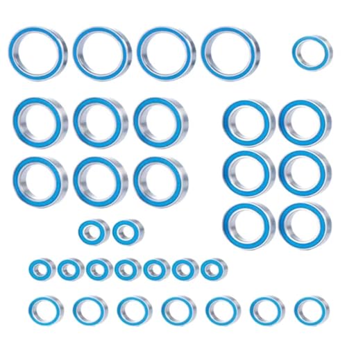 Für X-Maxx 1/5 33-teiliges Kugellager-Set Mit Gummidichtung RC-Auto-Upgrades Zubehör Ersatzteile Für Ferngesteuerte Autos RC Auto Kugellager kit von QAWRYV