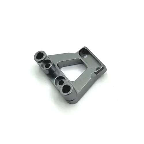 QAWRYV Für MJX 14209 14210 1/14 Metalllenkgruppe Feste RC Fernbedienungsauto Kettenfahrzeuge Teile Und Zubehör Upgrades Und Ersatzteile RC Autoteile(Gray) von QAWRYV
