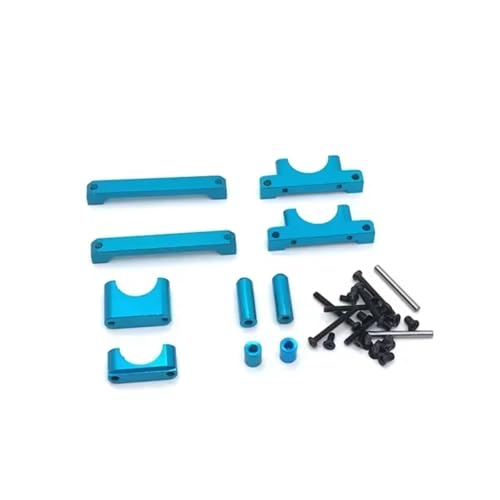 QAWRYV Für WLtoys A949 A959 A969 A979 K929 1/18 Metall Für Chassis RC Auto Kettenfahrzeuge Teile Zubehör Upgrades Und Ersatzteile RC Autoteile(Blue) von QAWRYV