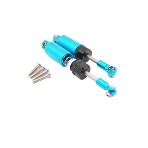 QAWRYV Für WLtoys A959-B A949 A959 A969 A979 1/18 Metallstoßdämpfer RC Auto Kettenfahrzeuge Teile Zubehör Upgrades Und Ersatzteile RC Autoteile(Blue) von QAWRYV