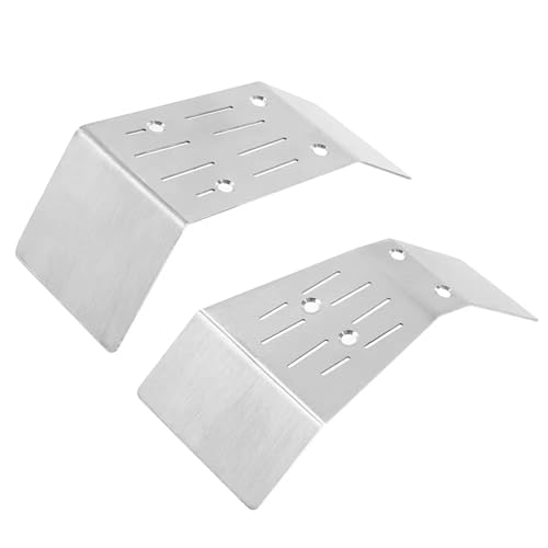 Kompatibel Mit ARRMA Für Gorgon Für Monster Truck 2WD 1/10 RC Auto Upgrade-Teile Stahl Vorne Und Hinten Für Chassis-Rüstungsschutz RC-Autozubehörteile von QAWSED