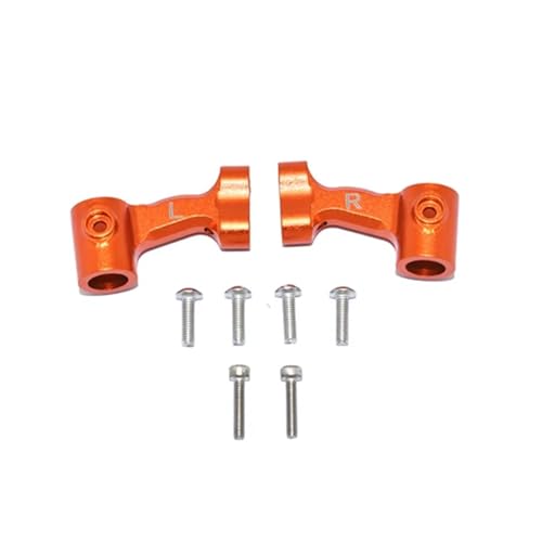 Kompatibel Mit ARRMA Für Limitless Für KRATON Für Outcast Für EXB 6S 1/7 1/8 RC Auto Hinterkörper Post Mount Auto Shell Säule Feste Halterung RC-Autozubehörteile(Orange) von QAWSED