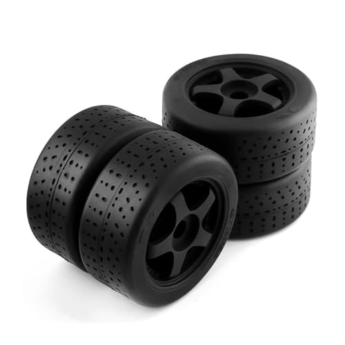 Kompatibel Mit Arrma 1/7 Infraction Felony Limitless RC-Auto-Upgrade-Teilen, Schwarzer Gummireifen, 102 X 45 Mm Reifen, 17 Mm Radsechskant, RC-Radreifen RC Auto Reifen Felgen Kompatibel Mit Arrma 1/7 Infraction Felony Limitless RC-Auto-Upgrade-Teilen, Schwarzer Gummireifen, 102 X 45 Mm Reifen, 17 Mm Radsechskant, RC-Radreifen RC Auto Reifen Felgen von QAWSED