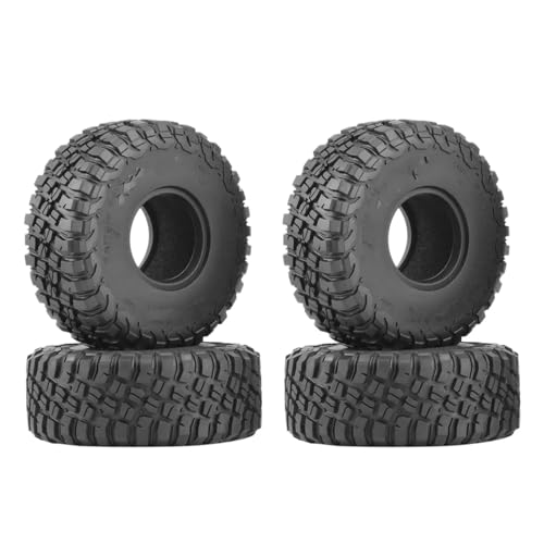 Kompatibel Mit Axial Für SCX10 90046 AXI03007 TRX4 D90 CC01 4PCS 120MM 1,9 Gummireifen Radreifen Für 1/10 RC Crawler Car RC Auto Reifen Felgen von QAWSED