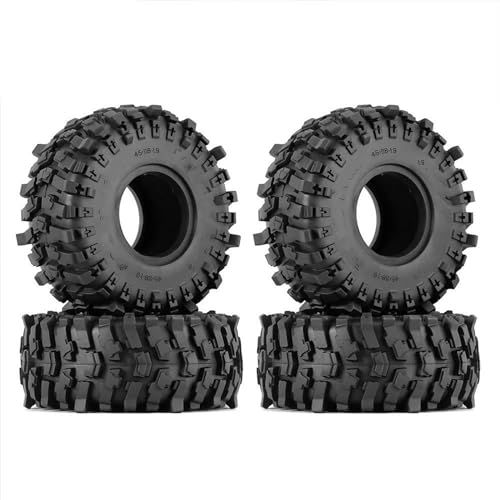 Kompatibel Mit Axial Für SCX10 90046 AXI03007 TRX4 RBX10M Weiche Gummi 1,9 Rad Reifen 118 * 45 MM Für 1:10 RC Crawler Auto RC Auto Reifen RC Auto Reifen Felgen von QAWSED