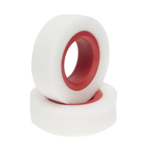 Kompatibel Mit Axial Für SCX10 90046 TRX4 Für Gen8 VS4-10 1,9 "100-110mm Rad Reifen Für 1/10 RC Crawler RC Auto Upgrade Teile RC Auto Reifen Felgen(Red,110mm) von QAWSED