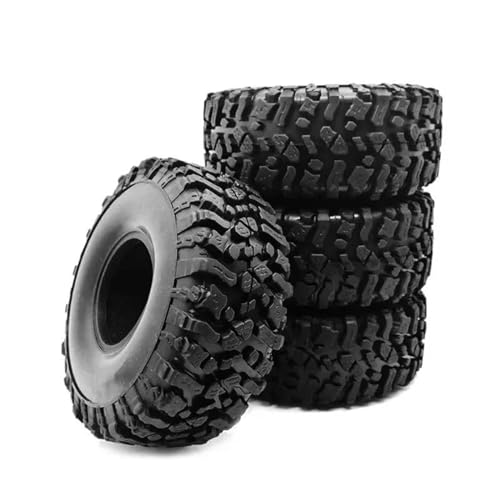 Kompatibel Mit Axial Für SCX10 90047 D90 D110 TF2 4PCS 120MM 1,9 Zoll Gummi Rocks Reifen Rad Reifen Für 1:10 RC Rock Crawler RC Auto Reifen Felgen von QAWSED