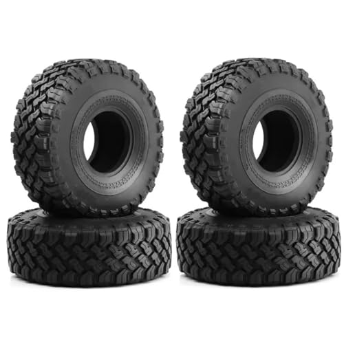 Kompatibel Mit Axial Für SCX10 Für Capra Für Trxs Für TRX4 Für D90 Für Redcat 1/10 RC Crawler Auto 115 Mm 1,9 Zoll Weicher Gummireifen RC Auto Reifen Felgen von QAWSED