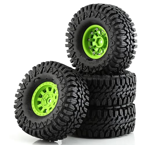 Kompatibel Mit Axial Für SCX10 Für Wraith 90018 RR10 Bomber RBX10 RC 1,9" Beadlock Buggy Bully Comp Felgenreifen 115 * 45MM RC Crawler RC Auto Reifen Felgen(Color5) von QAWSED