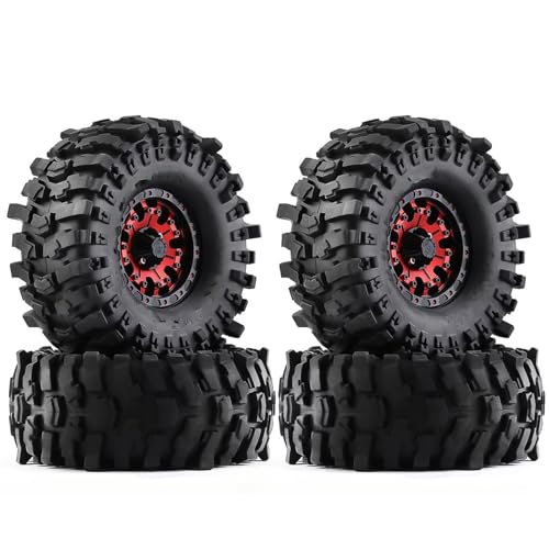 Kompatibel Mit Axial Für SCX10 Für Wraith RR10 Für Capra Für Traxxas 1/10 RC Crawler Auto 118mm Metall 1,9 Beadlock Felge Reifen Set RC Auto Reifen Felgen Kompatibel Mit Axial Für SCX10 Für Wraith RR10 Für Capra Für Traxxas 1/10 RC Crawler Auto 118mm Metall 1,9 Beadlock Felge Reifen Set RC Auto Reifen Felgen von QAWSED