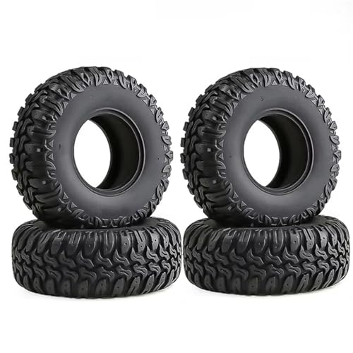 Kompatibel Mit Axial Für SCX10 II III 90046 Für Traxxas Für TRX4 D90 Für Redcat 1/10 RC Crawler Auto 105 Mm 1,9 Zoll Gummireifen RC Auto Reifen Felgen von QAWSED