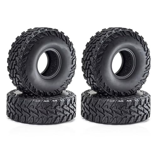 Kompatibel Mit Axial Für SCX10 II III 90046 Für Traxxas Für TRX4 D90 Für Redcat 1/10 RC Crawler Auto 119 Mm 1,9 Zoll Gummireifen RC Auto Reifen Felgen von QAWSED