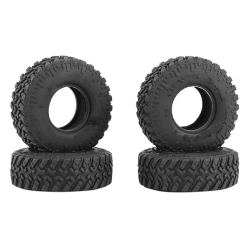 Kompatibel Mit Axial Für SCX24 90081 AXI00002 1/24 RC Crawler Auto Upgrade Teile 4PCS 52X17mm Weiche Gummi Alle Für Gelände Rad Reifen RC Auto Reifen Felgen von QAWSED