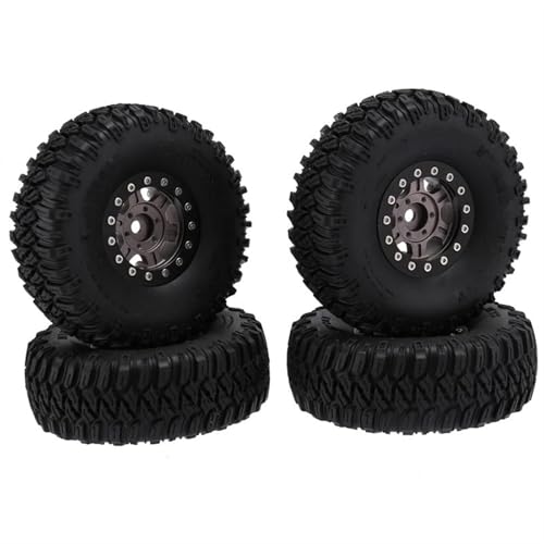 Kompatibel Mit Axial Für Yeti Jr 90069 D90 TF2 Für Tamiya CC01 LC70 Für MST 1/10 RC Crawler Car, 4 Stück 1,55 Metall Beadlock-Felgenreifensatz RC Auto Reifen Felgen Kompatibel Mit Axial Für Yeti Jr 90069 D90 TF2 Für Tamiya CC01 LC70 Für MST 1/10 RC Crawler Car, 4 Stück 1,55 Metall Beadlock-Felgenreifensatz RC Auto Reifen Felgen von QAWSED