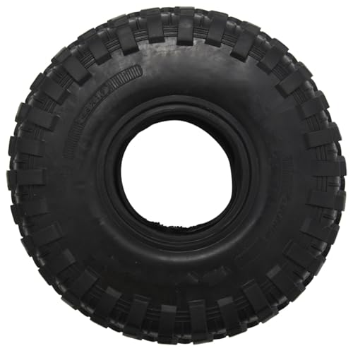 Kompatibel Mit Axial SCX10 90046 AXI03007 Für Traxxas TRX4 D90 Für Tamiya CC01 1/10 RC Crawler Car, 4 Stück, 118 Mm, 1,9 Zoll Gummireifen RC Auto Reifen Felgen von QAWSED
