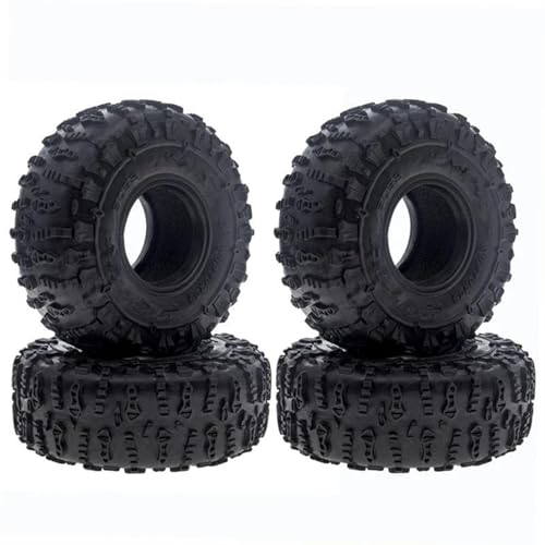 Kompatibel Mit Axial SCX10 90046 SCX10 III AXI03007 Für Traxxas TRX4 D90, 4 Stück, 120 Mm, 1,9 Zoll, Gummiradreifen Für 1/10 RC Crawler Car RC Auto Reifen Felgen Kompatibel Mit Axial SCX10 90046 SCX10 III AXI03007 Für Traxxas TRX4 D90, 4 Stück, 120 Mm, 1,9 Zoll, Gummiradreifen Für 1/10 RC Crawler Car RC Auto Reifen Felgen von QAWSED