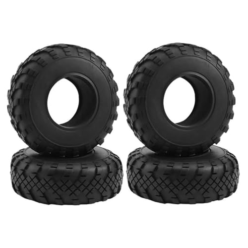 Kompatibel Mit Axial SCX10 90046 SCX10 III AXI03007 Für Traxxas TRX4 D90 1/10 RC Crawler Car, 4 Stück, 110 X 37 Mm, 1,9 Gummiradreifen RC Auto Reifen Felgen von QAWSED