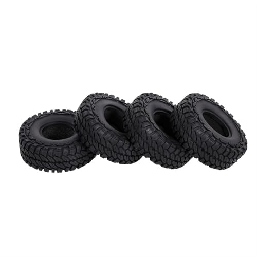 Kompatibel Mit Axial SCX10 II III Für Traxxas TRX4 D90 Für Redcat, 110 Mm, 1,9 Zoll Gummireifen Für 1/10 RC Crawler Car RC Auto Reifen Felgen von QAWSED