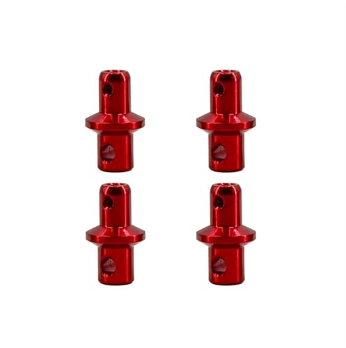 Kompatibel Mit Axial SCX10 PRO 1/10 RC Autozubehör Upgrade Teile Metall Magnetische Stealth Unsichtbare Karosseriehalterung Kontakt RC-Autozubehörteile(Red) von QAWSED