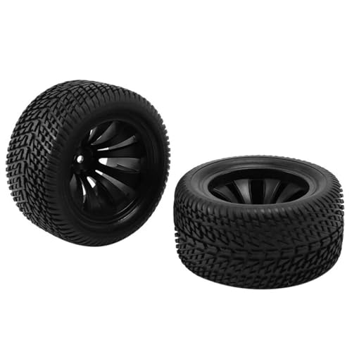 Kompatibel Mit HBX Für 12056 RC Truck Car Parts 1/12 High Speed ​​RC Car Reifen Gummirad Upgrades Teile Zubehör Ersatz RC Auto Reifen Felgen von QAWSED