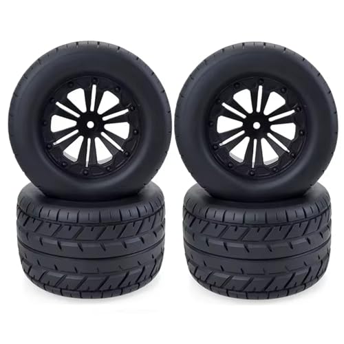 Kompatibel Mit HPI Für HSP Für Savage Für XS Für TM 10030 1/10 RC Für Buggy Für Monster Truck Car 4PCS 115MM Reifen Räder 12mm Hub Hex RC Auto Reifen Felgen von QAWSED