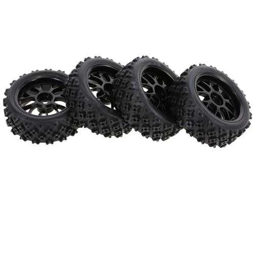 Kompatibel Mit HPI Für Tamiya 144001 94123 94122 CS 4PCS 65mm 1/10 On Road Reifen & Räder Felgen 12mm Sechskantnabe RC Auto Upgrade Teile RC Auto Reifen Felgen(B) von QAWSED