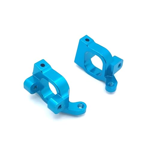 Kompatibel Mit LC Für Racing Für WLtoys 144010 144001 144002 124017 124016 124018 124019 1/14 RC Autoteile Metall Upgrade C Für Seat RC-Autozubehörteile(Blue) von QAWSED