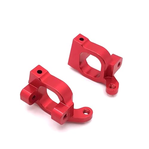 Kompatibel Mit LC Für Racing Für WLtoys 144010 144001 144002 124017 124016 124018 124019 1/14 RC Autoteile Metall Upgrade C Für Seat RC-Autozubehörteile(Red) von QAWSED