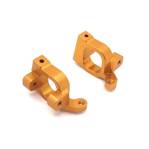 Kompatibel Mit LC Für Racing Für WLtoys 144010 144001 144002 124017 124016 124018 124019 1/14 RC Autoteile Metall Upgrade C Für Seat RC-Autozubehörteile(Yellow) von QAWSED
