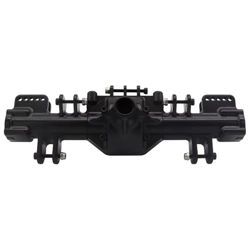 Kompatibel Mit Losi Für LMT 1/8 RC Auto Für Monster Truck DIY Upgrade Teile Aluminiumlegierung Vorder-Hinterachsgehäuse RC-Autozubehörteile(Black) von QAWSED