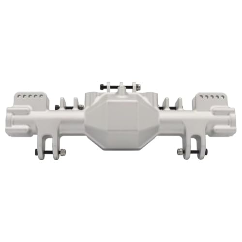Kompatibel Mit Losi Für LMT Für Monster Truck DIY Aluminiumlegierung Vorne Hinterachse Gehäuse Für 1/8 RC Auto Upgrade Teile RC-Autozubehörteile(Silver) von QAWSED