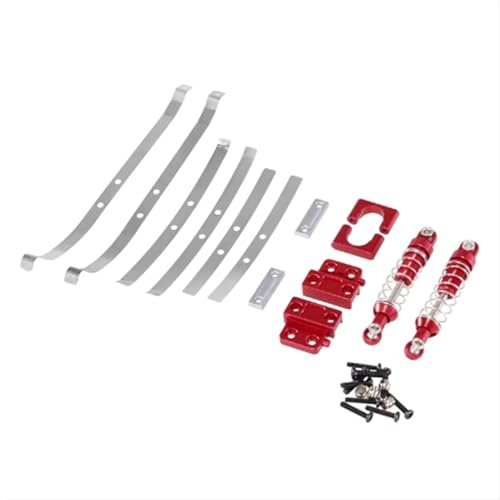 Kompatibel Mit MN82 LC79 Fernbedienung Auto Ersatzteile Hinterer Stoßdämpfer Aluminiumlegierung Upgrade Hinterachse Feste Teile RC-Autozubehörteile von QAWSED