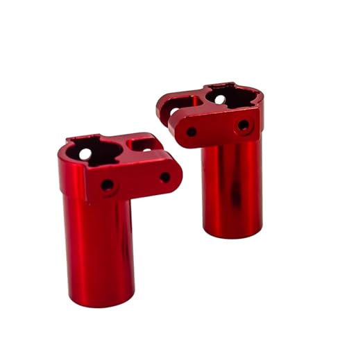 Kompatibel Mit Mn128 Mn86 G500 Metall-Hinterachsbecher-Upgrade-Teile 1/12 Fernbedienungs-Crawler-Autozubehör RC-Autozubehörteile(Red) von QAWSED